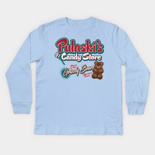 Pulaski's Candy Store Kids Long Sleeve T-Shirt